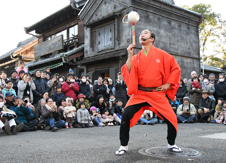 太神楽曲芸・曲独楽