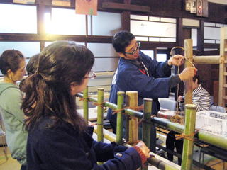 体験：植木屋さんに挑戦！