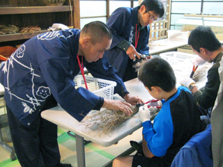 体験：植木屋さんに挑戦！