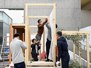 自然素材で「始原の小屋」をつくる